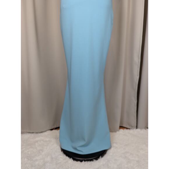 Maria Bianca Nero Aqua Backless Stretch Cutout Mermaid Dress Size 4 - Picture 15 of 16